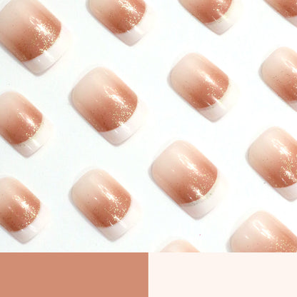 Elegante French Tip Nagelkunst Verbesserungen Brehn 1789915913