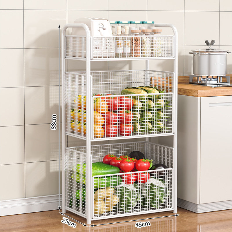 Rolling Kitchen Storage Rack Brehn