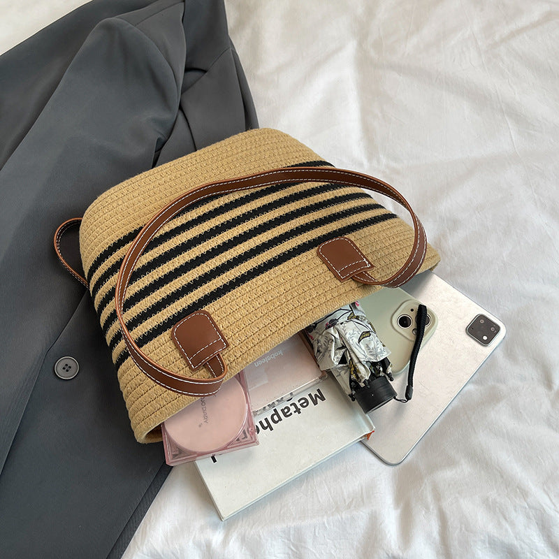 Stylische Gewebe Strandtasche
