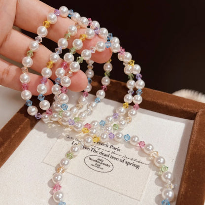 Buntes Perlenarmband-Set Brehn
