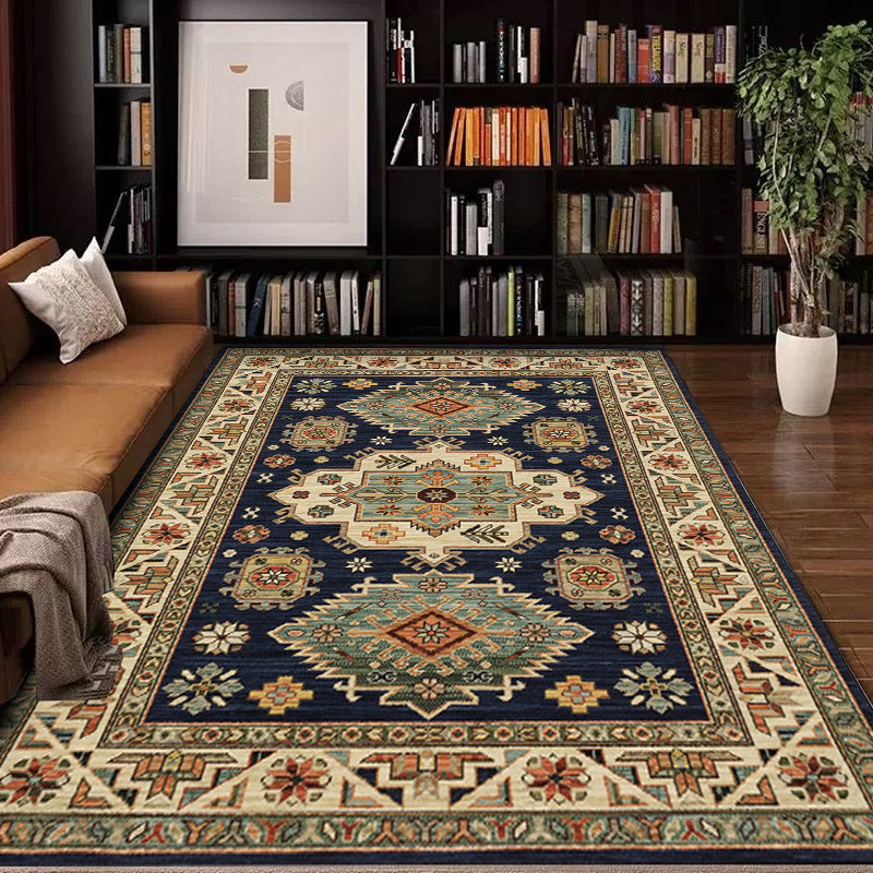 Vintage-inspirierter geometrischer Teppich