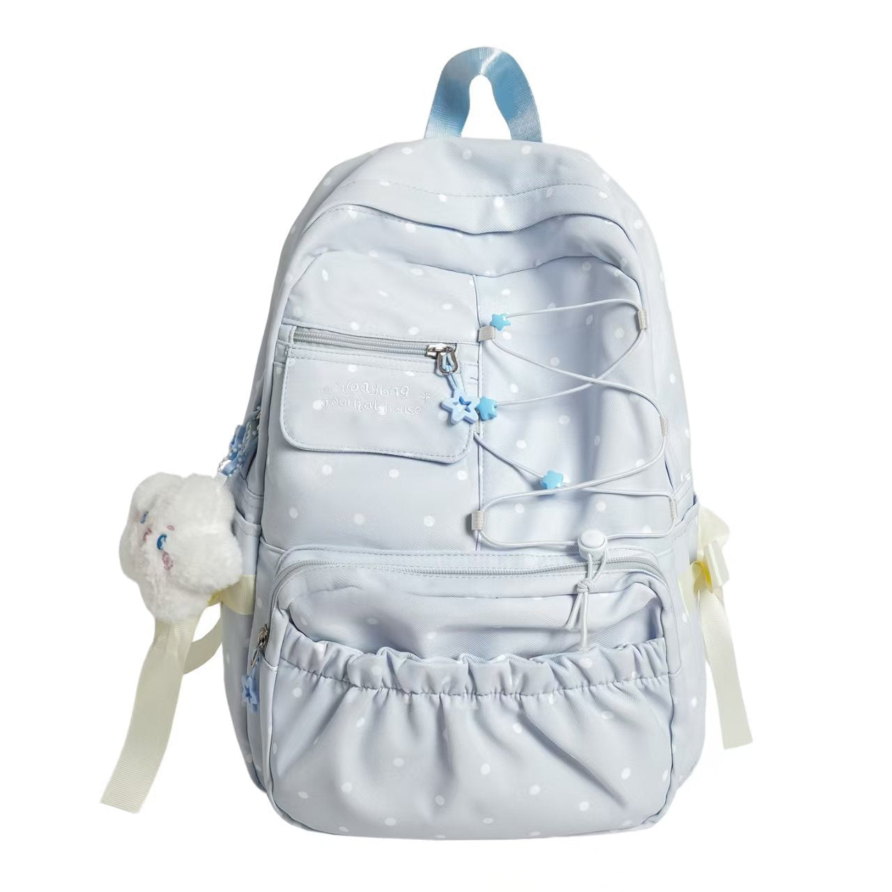 Niedlicher gepunkteter Freizeit Rucksack Brehn