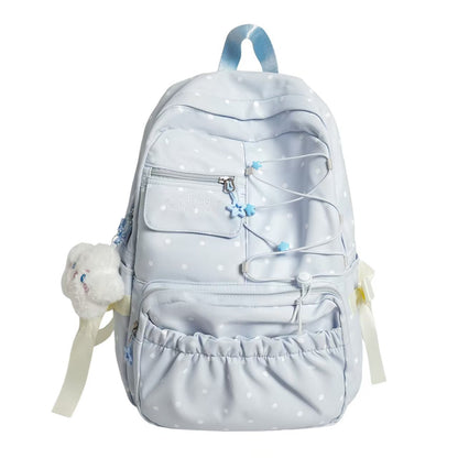 Niedlicher gepunkteter Freizeit Rucksack Brehn