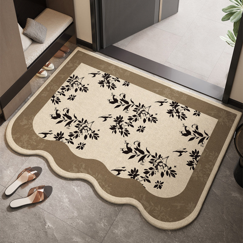Botanisches Design Teppich