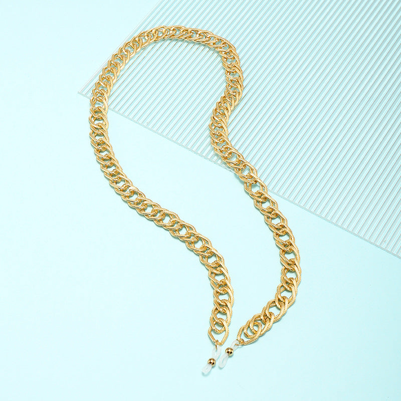 Kette-Detail Katzenaugenbrille Brehn