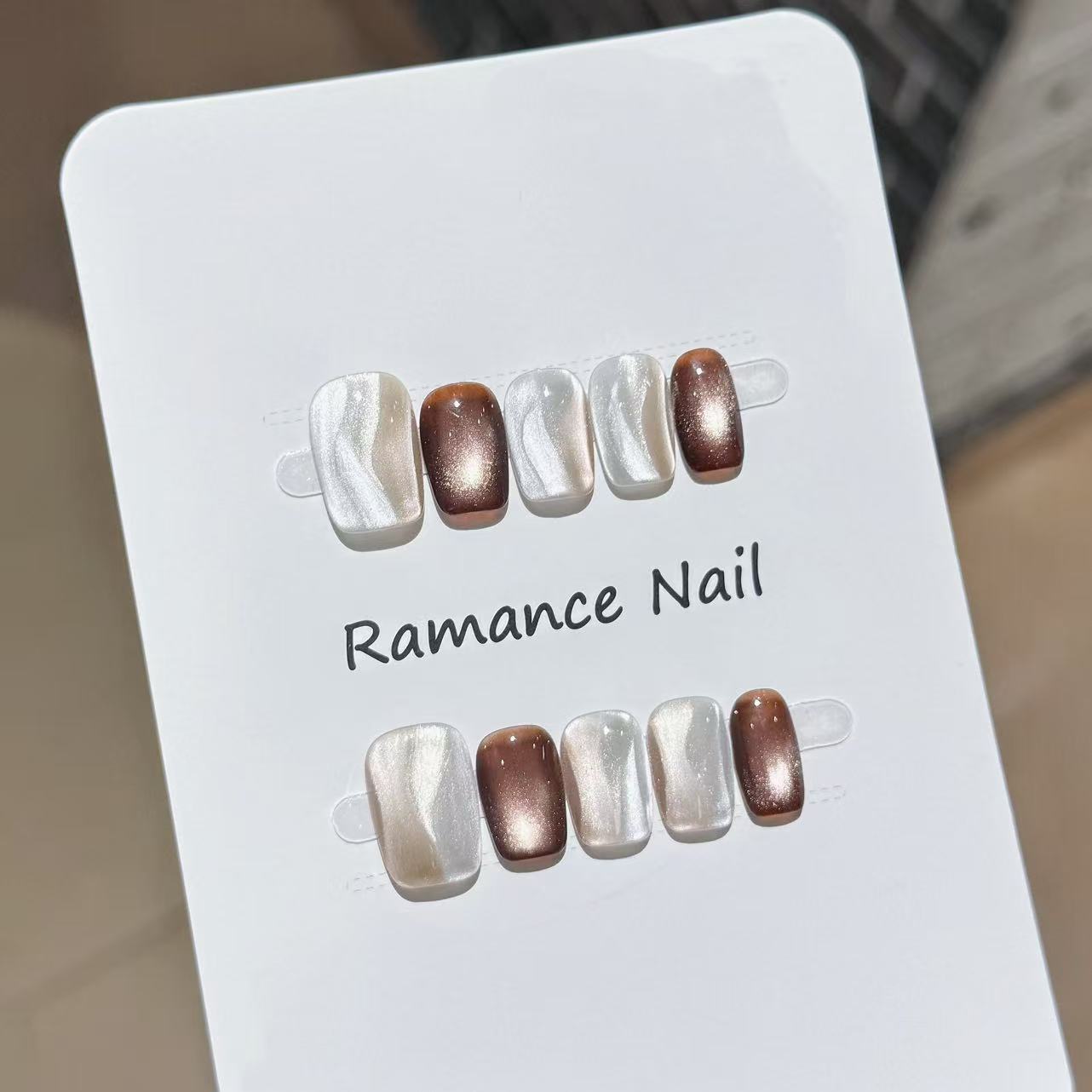 Elegante Press-On Nagelspitzen Brehn