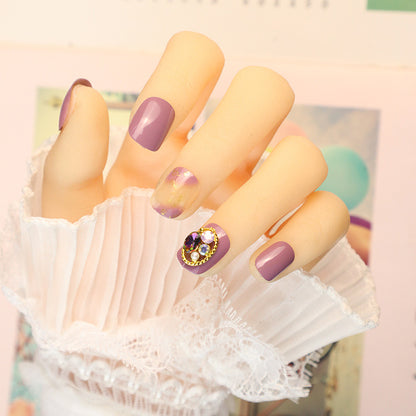 Rhinestone-besetztes Press-On Nagelkunstset Brehn