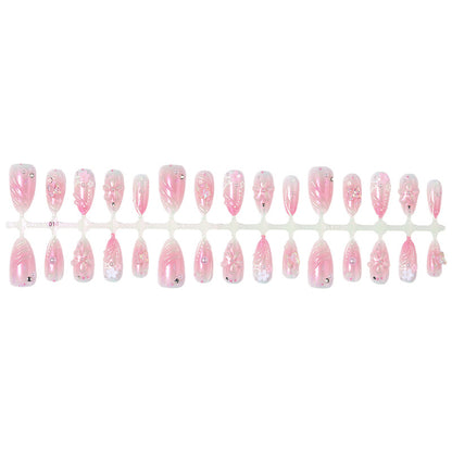 Premium Dekorative Press-On Nagelkunst Set Brehn
