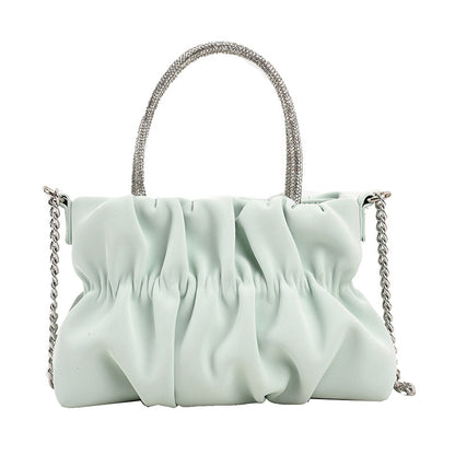 Elegante geraffte Handtasche