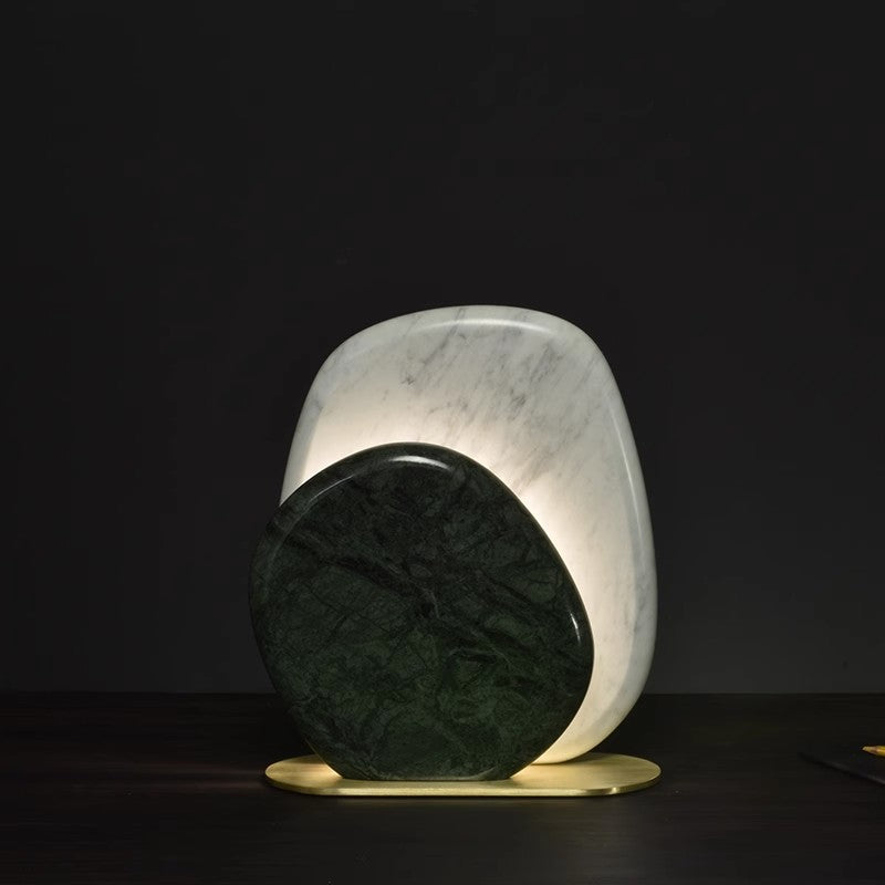 Abstract Marmor Dekorative Tischlampe