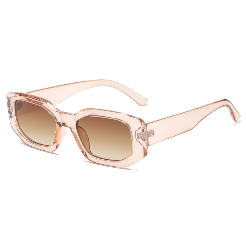Damen modische quadratische Sonnenbrille mit unverwechselbarem Rahmen Brehn