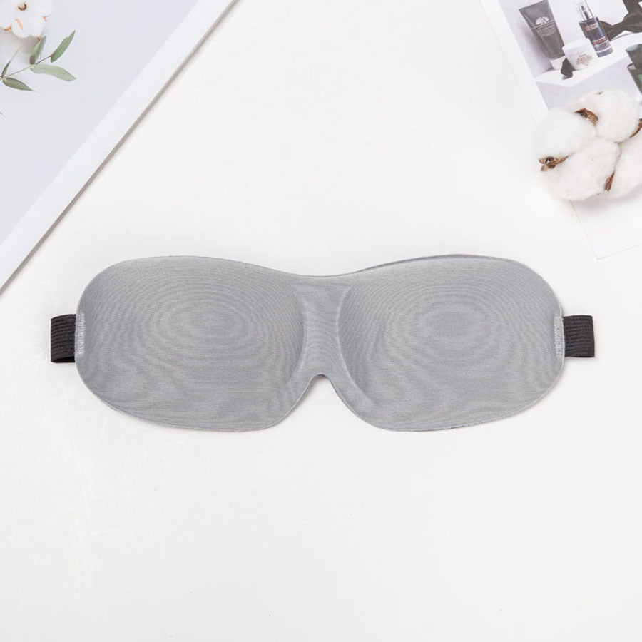 Unisex nan lichtblockierende Reisemaske mit thermoformbarer Nylonhülle und breitem Komfortband Brehn