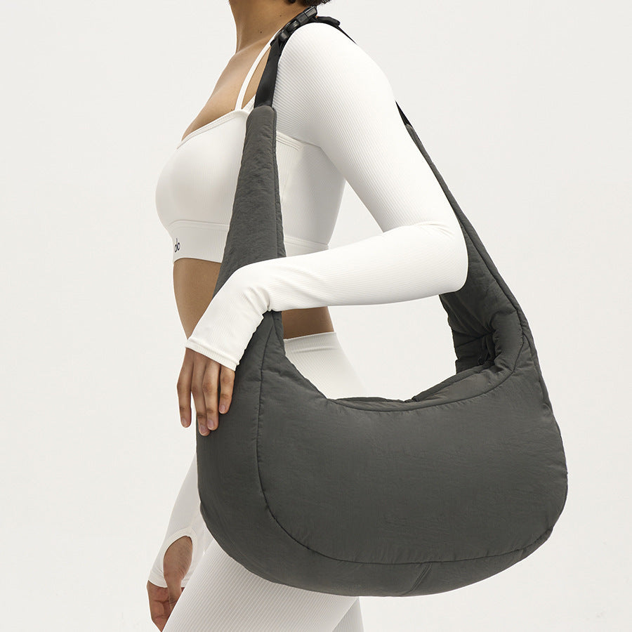 Gepolsterte Sling Schultertasche