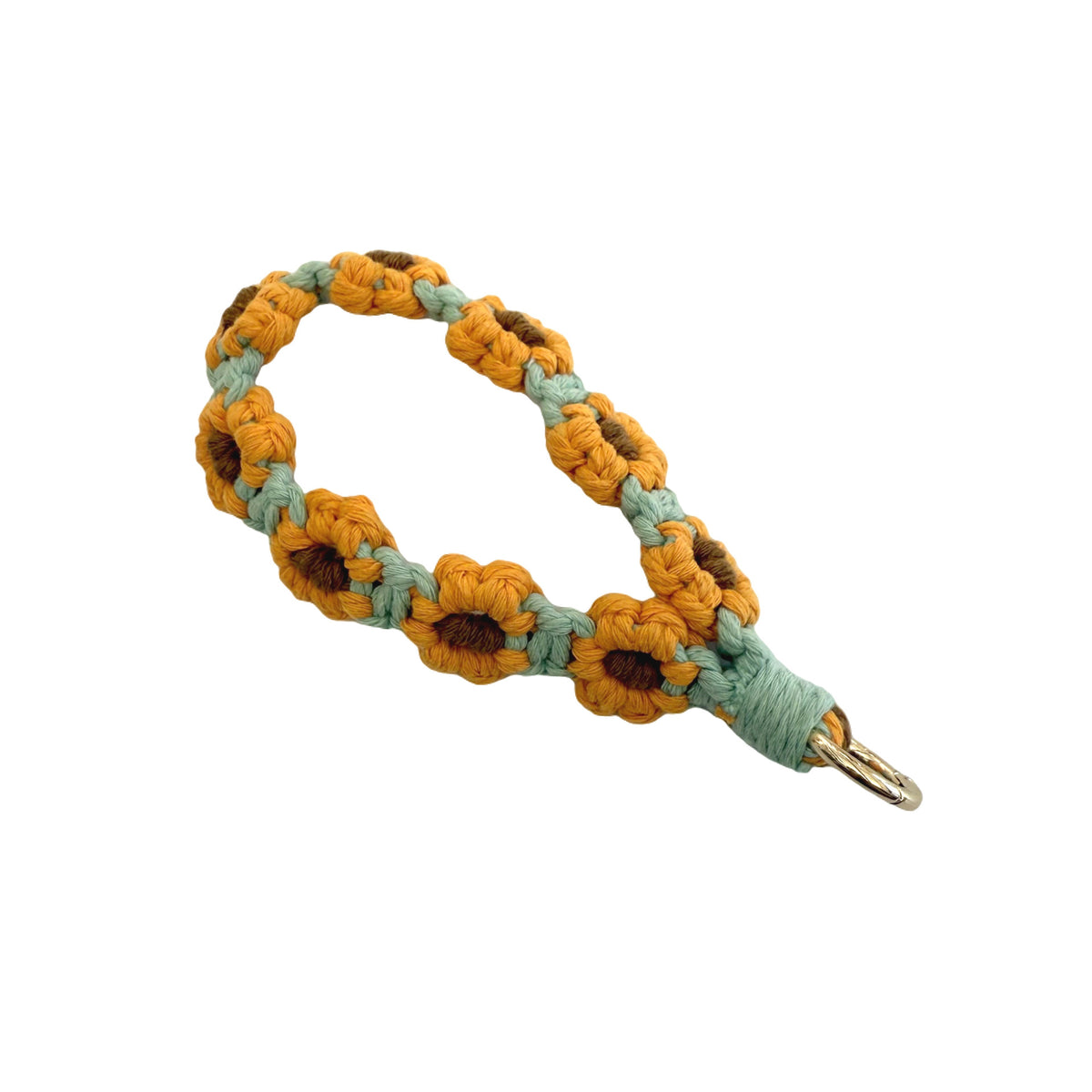 Floral Makramee Schlüsselanhänger Halter Brehn