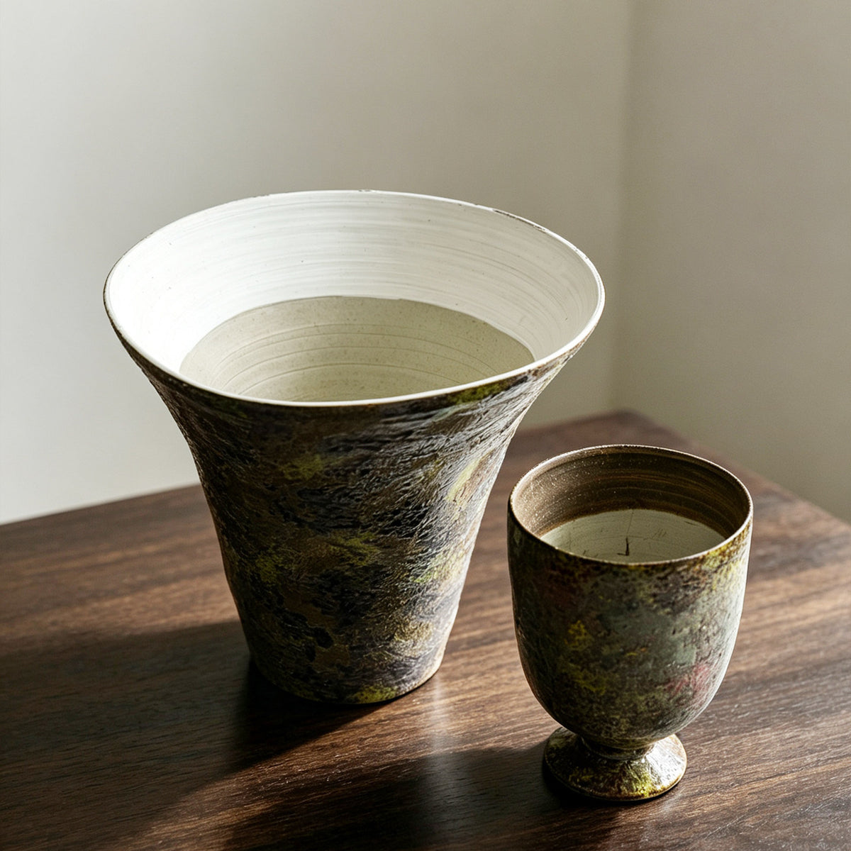 Kunstvolle Keramikblumenvase Brehn