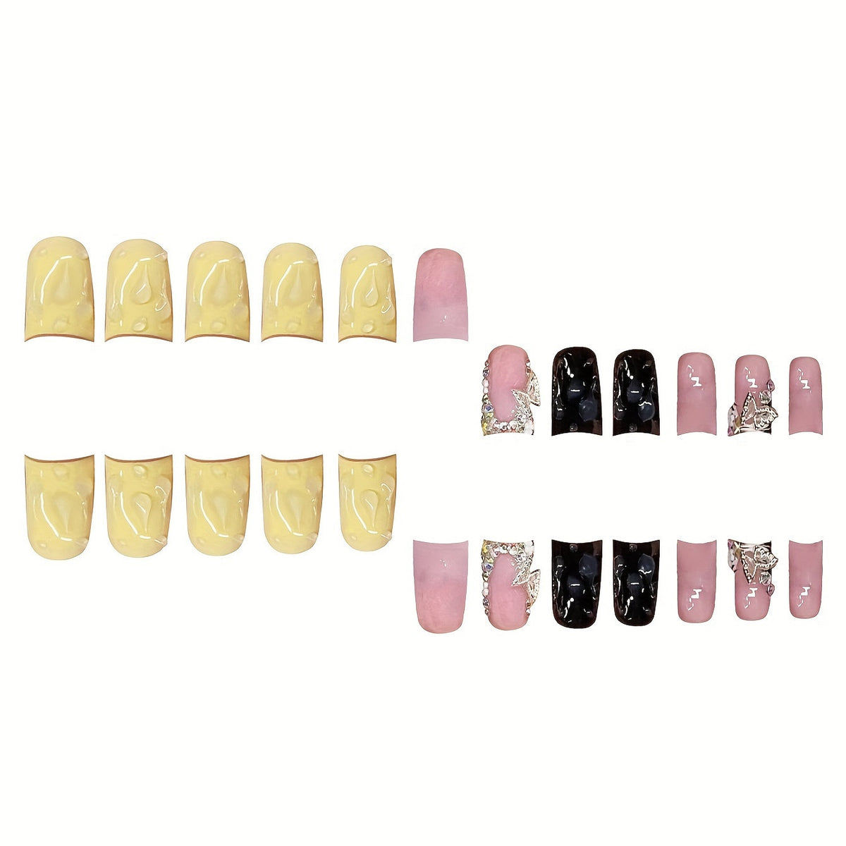 Glamouröse dekorative Acryl-Nagelkunst Brehn