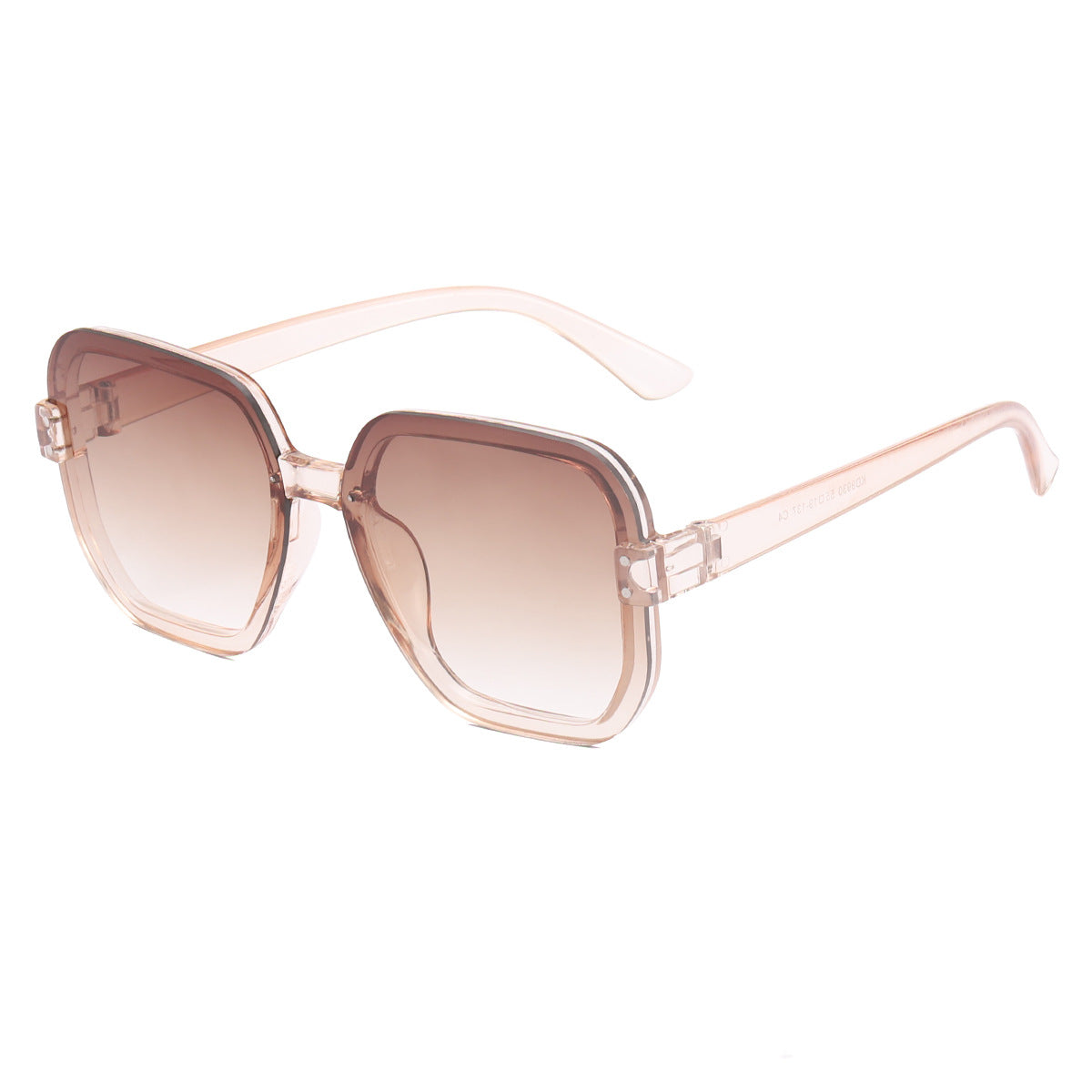 Damen modische quadratische Sonnenbrille mit gradienten Gläsern Brehn