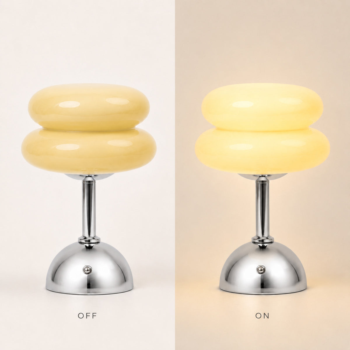 Zeitgenössische skulpturale Tischlampe