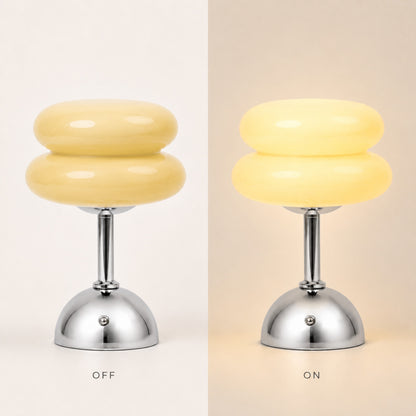 Zeitgenössische skulpturale Tischlampe