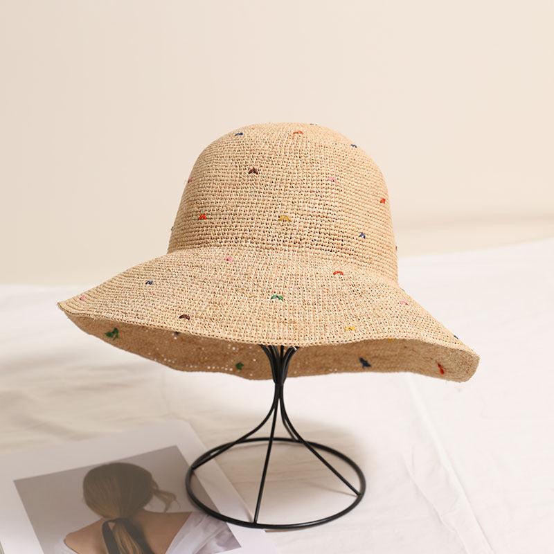 Damen Sommerlicher Strohhut Brehn