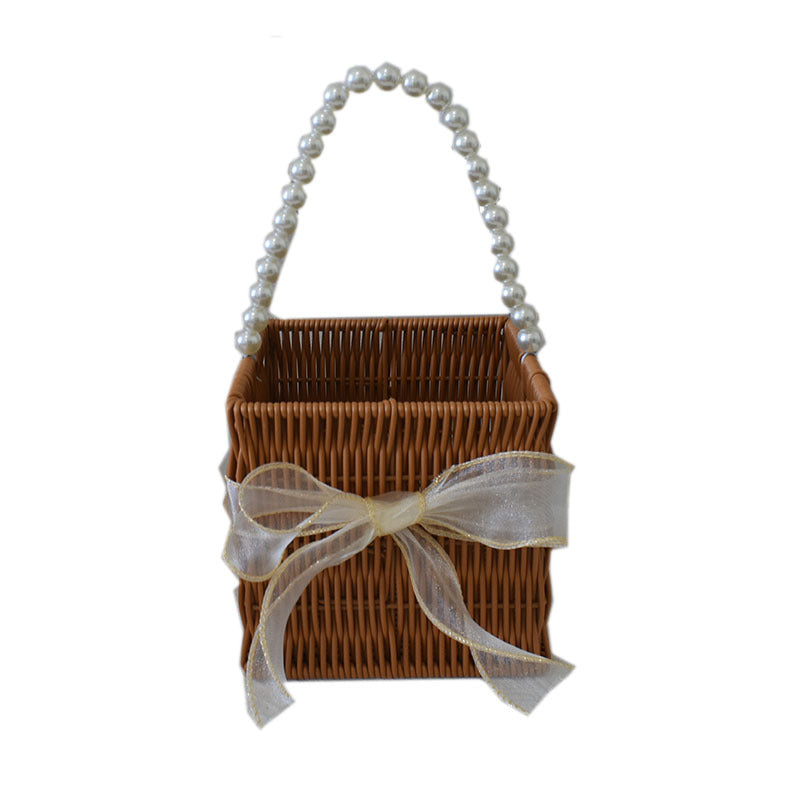 Elegante Handgefertigte Rattan Tragetasche Brehn