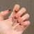 Elegante französische Spitzen-Nagelmodellagen mit Gradient-Design Brehn