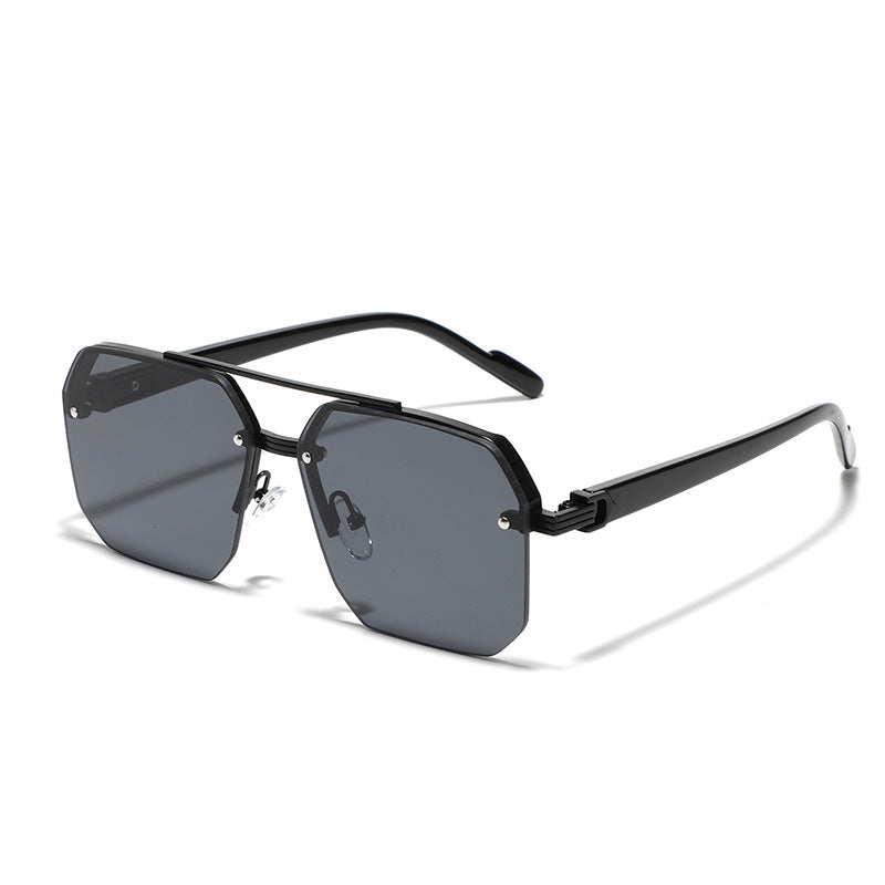 Damen hexagonale Sonnenbrille mit elegantem Metallrahmen Brehn