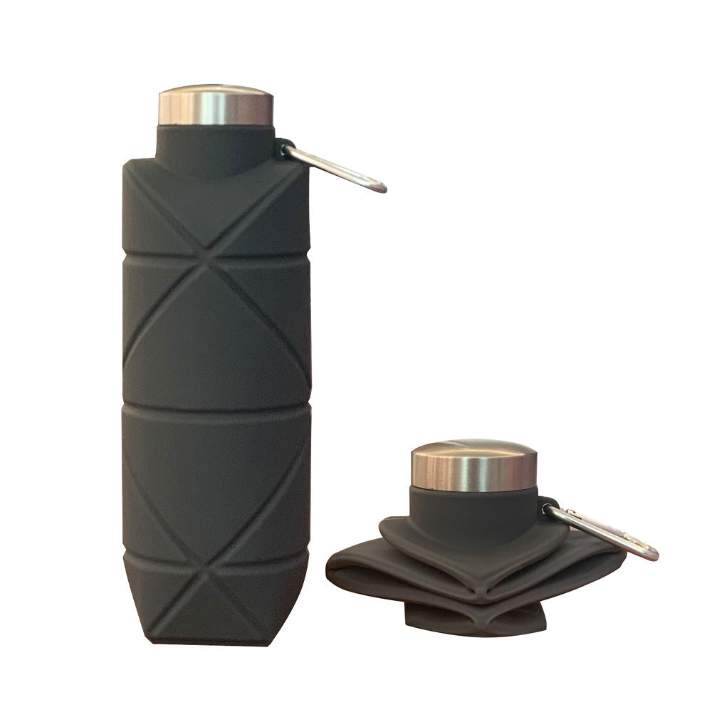Damen faltbare Silikon Trinkflasche Brehn