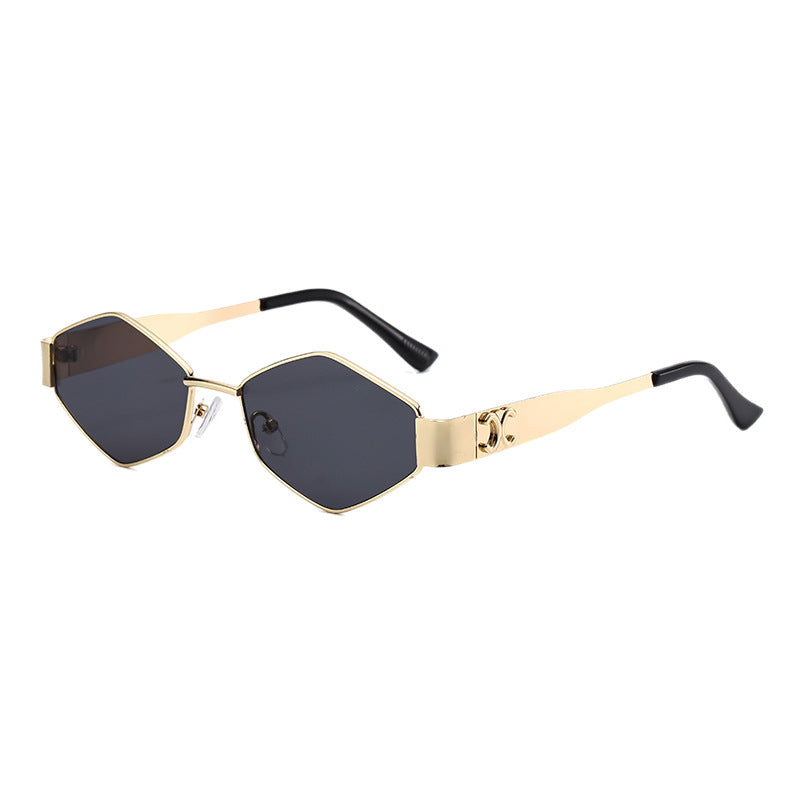Damen geometrische Cat-Eye Sonnenbrille Brehn