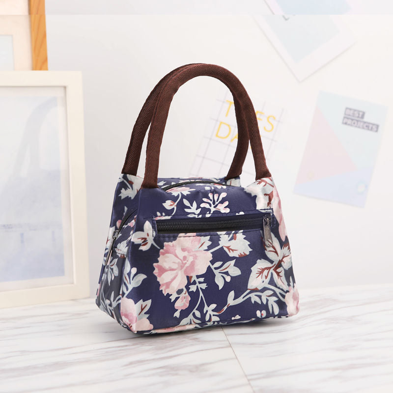 Floral Print Isolierte Lunch-Tragetasche Brehn