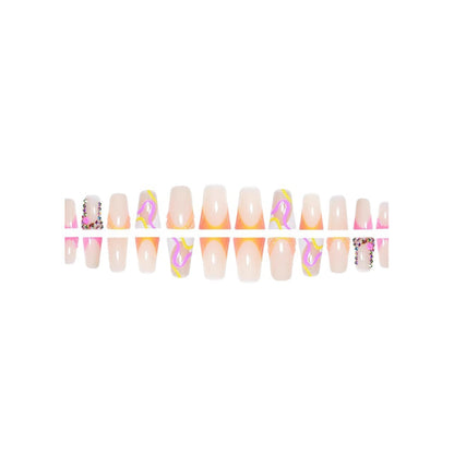 Dekorative Acryl Press-On Nagelverlängerungen für Damen Brehn