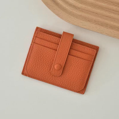 Stylischer Leder Kartenhalter