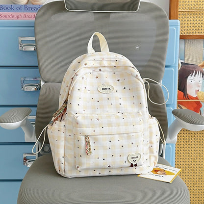 Stylischer kariert Mini Rucksack Brehn
