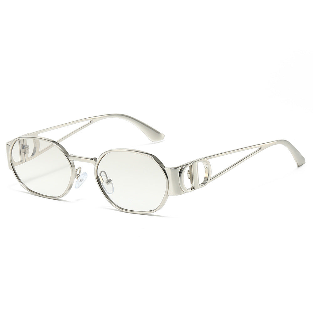 Moderne elegante ovale Sonnenbrillen Brehn