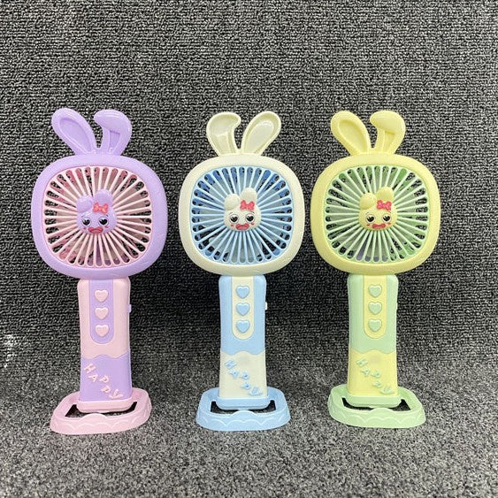 Unisex Tragbarer Handventilator mit niedlichem Hasenmotiv Brehn