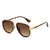 Vintage-inspirierte kräftige geometrische Sonnenbrille Brehn