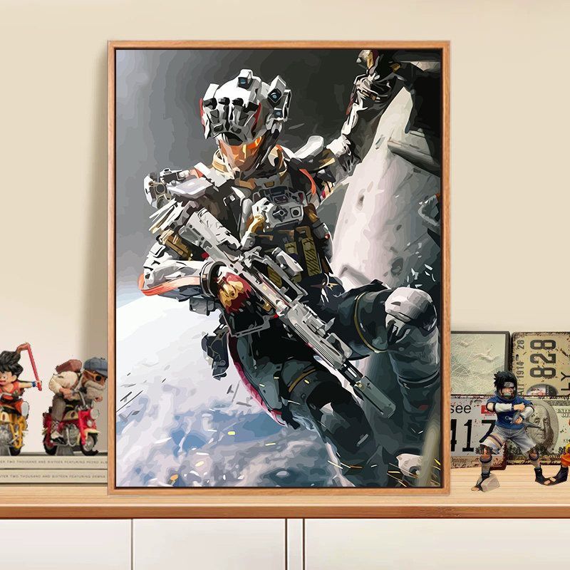 Action Hero Kunstdruck Brehn