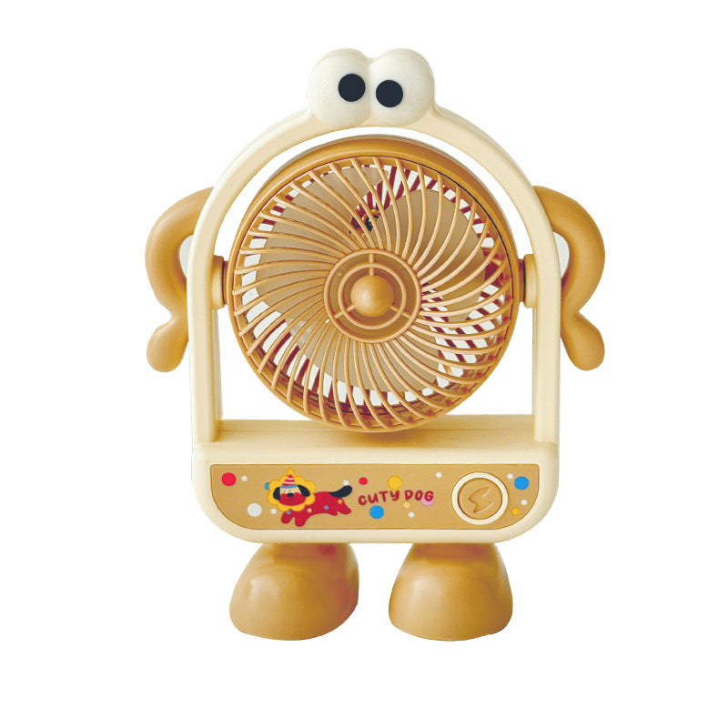 Unisex Tragbarer Mini Standventilator mit Tierdesign Brehn