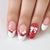 Dekoratives, urlaubsthemenbasiertes Press-On-Nagelset Brehn