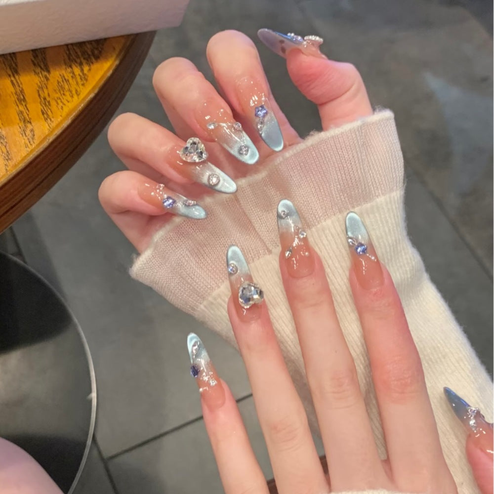Ombre Nail Art Press-On Nails Set Brehn