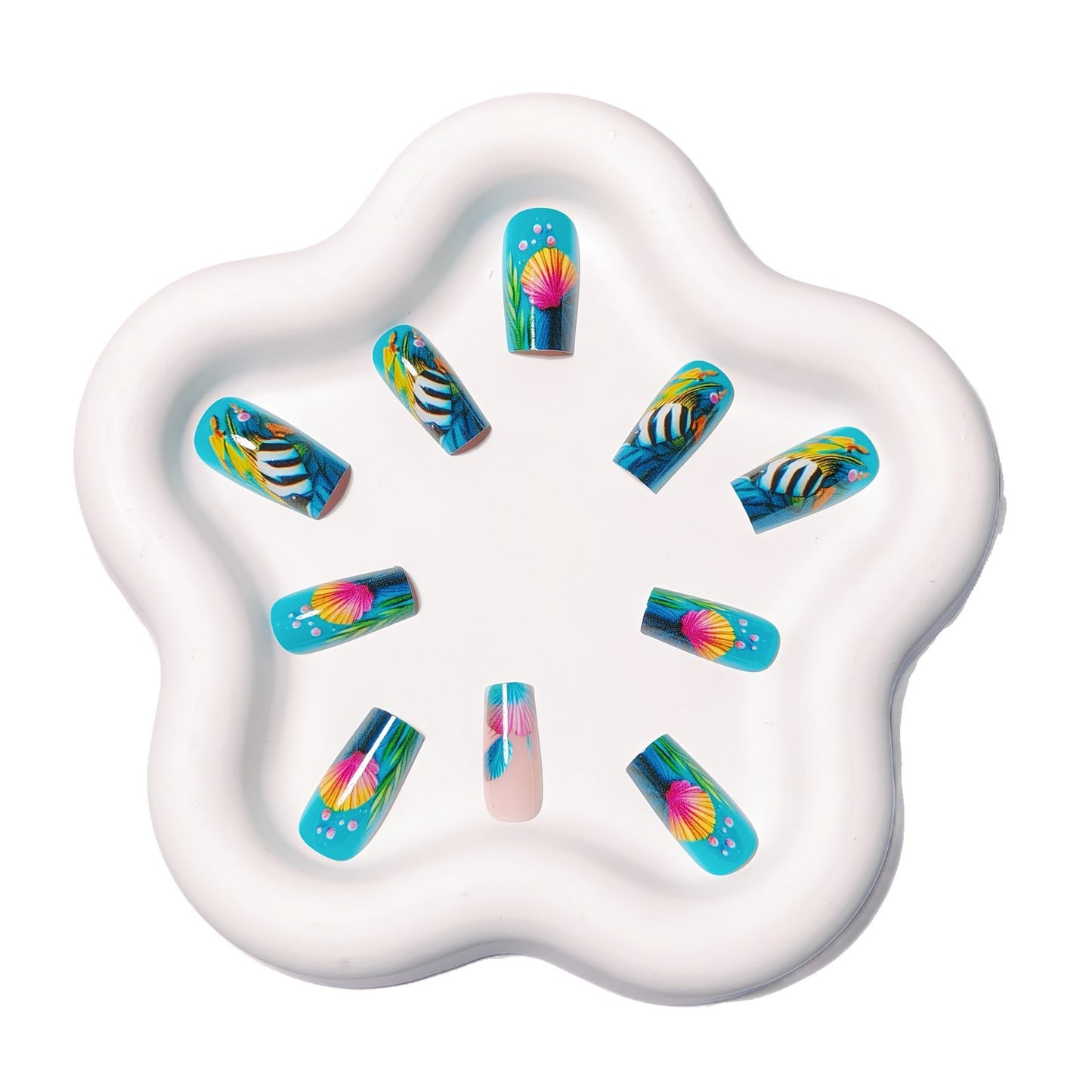 Kreatives Unterwasser Nageldesignset Brehn