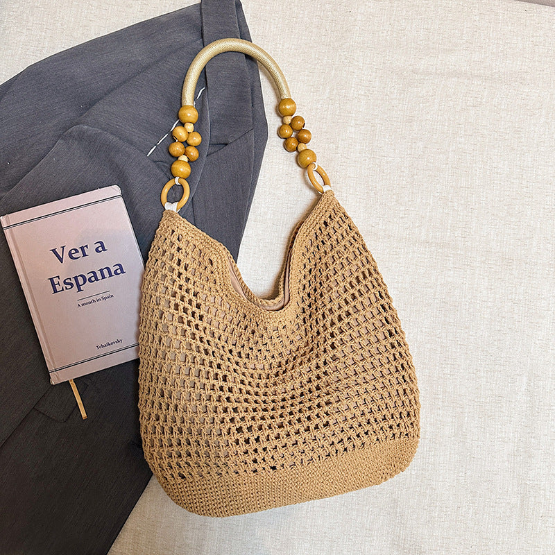 Bohemian handgefertigte Häkel-Tote-Tasche