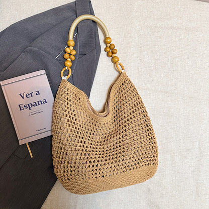 Bohemian handgefertigte Häkel-Tote-Tasche