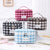 Stylische Karierte Make-up Tasche Brehn