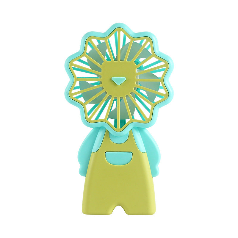 Damen Tragbarer Mini-Ventilator im niedlichen Blumen-Design Brehn