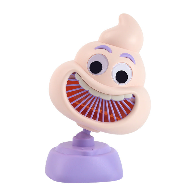 Damen tragbarer Mini-Ventilator im fröhlichen Design Brehn