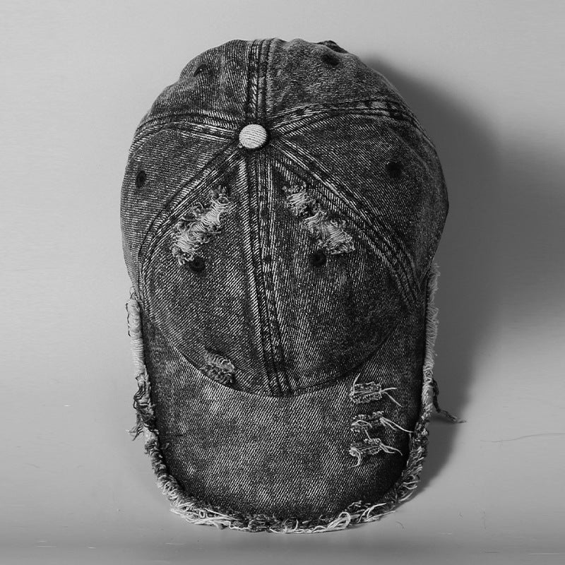 Herren Vintage Denim Baseballkappe Brehn