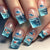 Kunstnagelset mit Maritimem Design Brehn