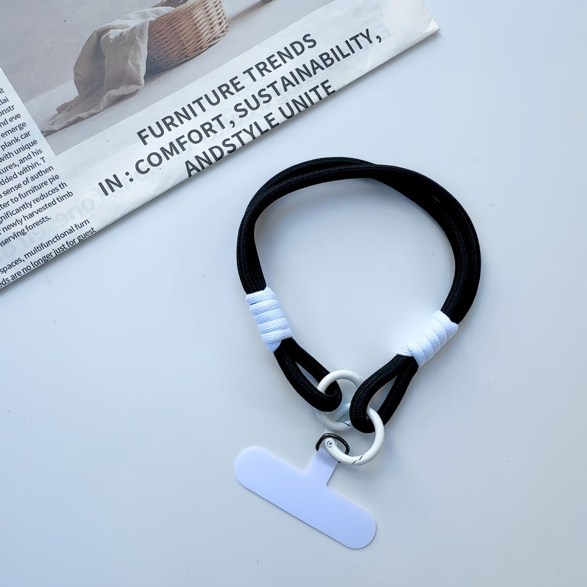 Vielseitiges Dual-Loop-Lanyard mit ID-Tag-Halter Brehn