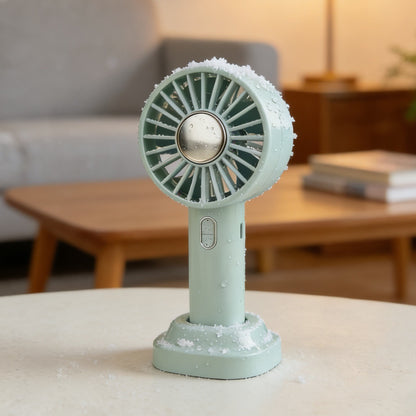 Unisex Tragbarer Handventilator mit integriertem Wassersprühmechanismus Brehn